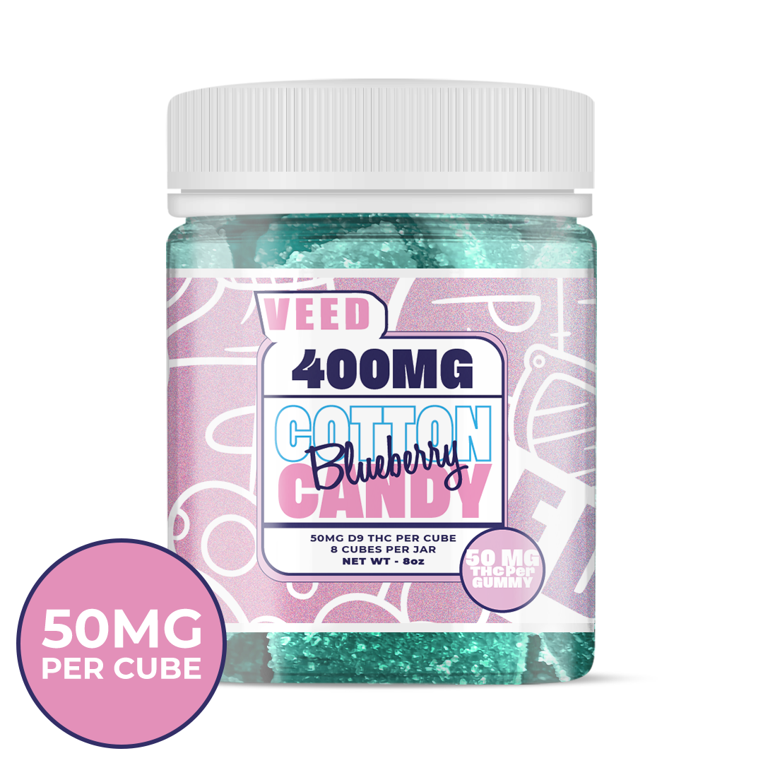 THC Gummies Super Cubes | 400mg