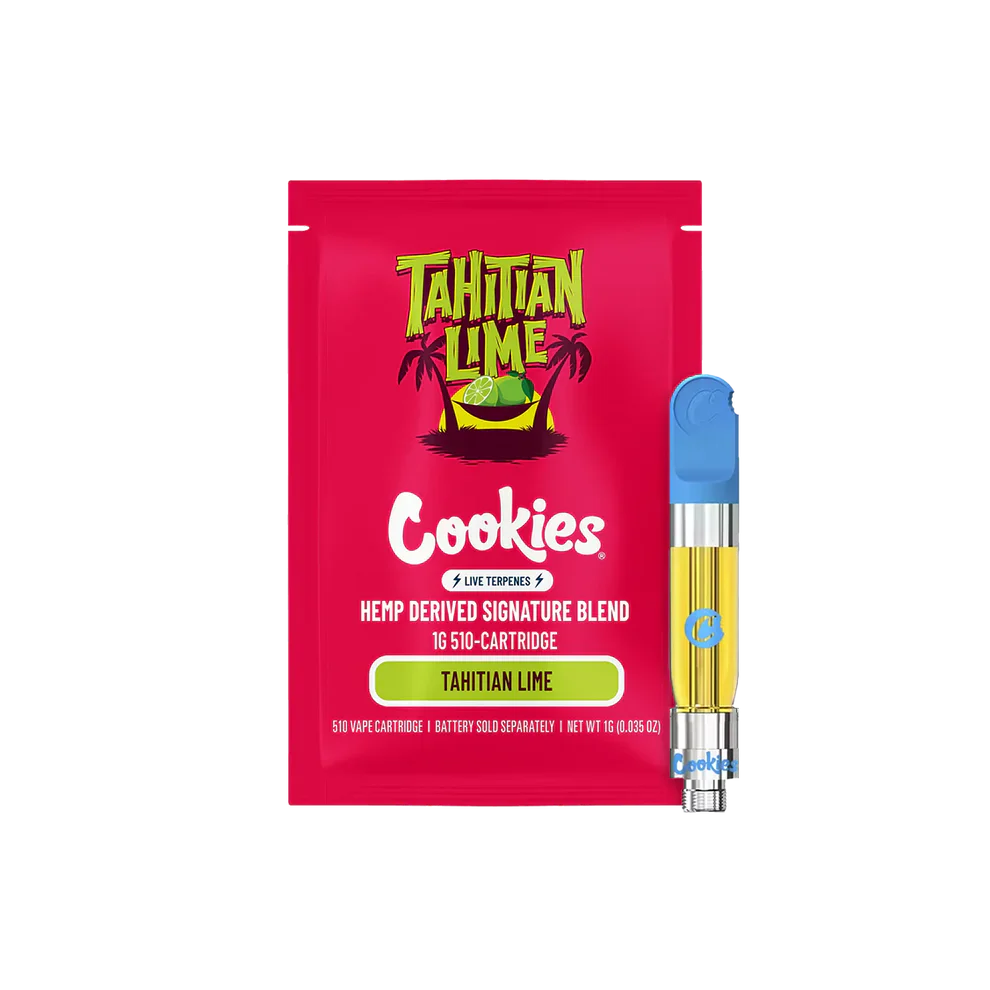 Cartouche Vape THC O Cookies Tahitian Lime 1ml
