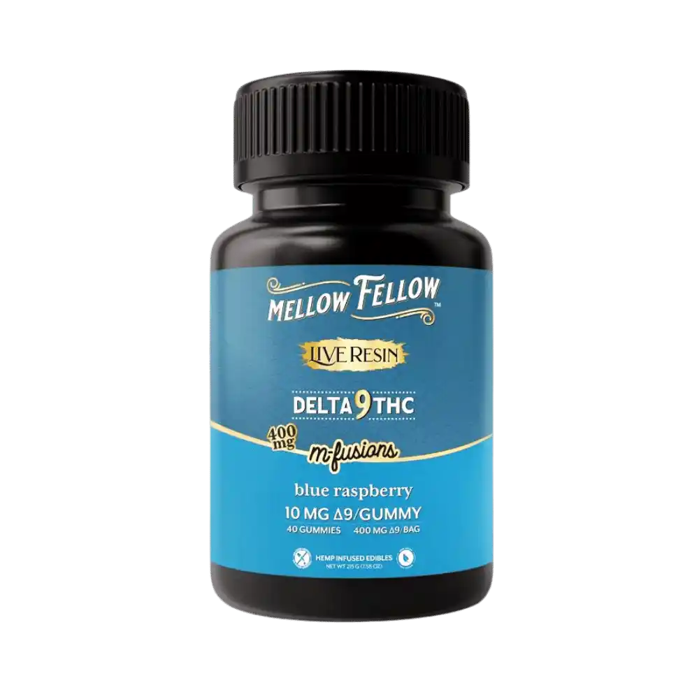 THC Live Resin Gummies 400MG | Mellow Fellow
