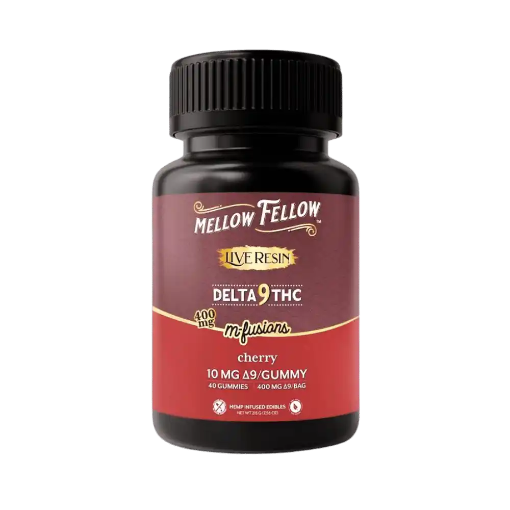 THC Live Resin Gummies 400MG | Mellow Fellow