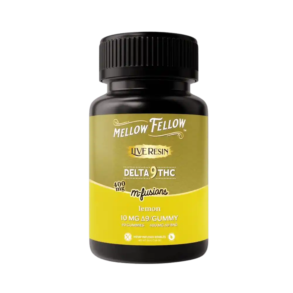 THC Live Resin Gummies 400MG | Mellow Fellow