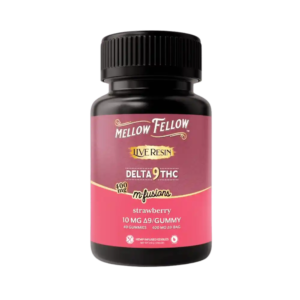 THC Live Resin Gummies 400MG | Mellow Fellow