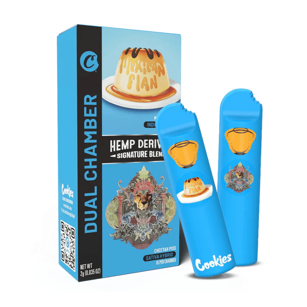 Vape THC Cookies Mexican Flan Cheetah Piss