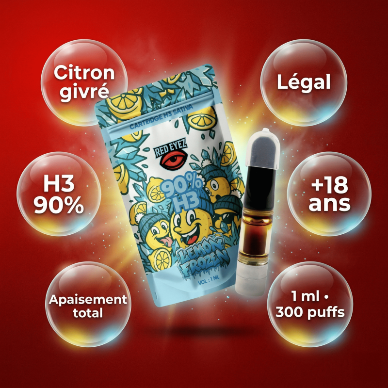 Cartouche H3 Lemon Frozen Red Eyez