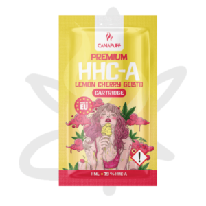 Cartouche HHC A 79 Lemon Cherry Gelato 1 ML 300 Puffs Canapuff