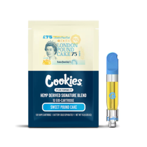 Cartouche THCO London Pound Cake 1ml Standard 510 Cookies