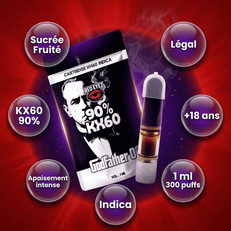 Cartridge Godfather Og 90 Kx 60 Red Eyez