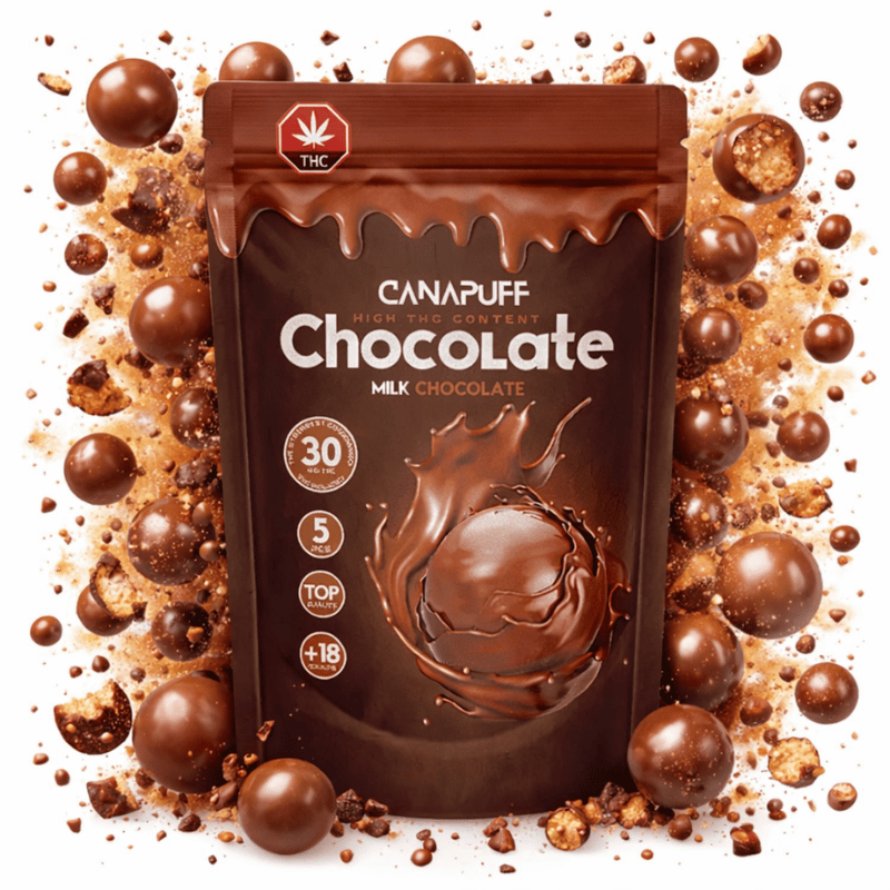 Chocolats Au Lait THC 30mg Canapuff