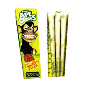 Cones Pre Roules Saveur Ananas G Rollz