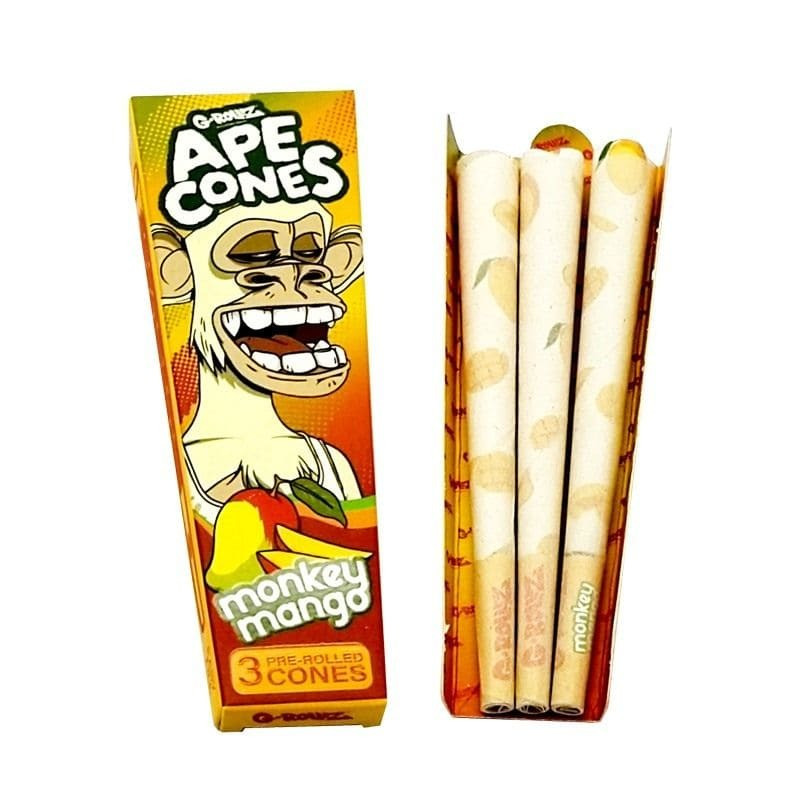 Cones Pre Roules Saveur Mangue G Rollz