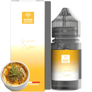 E Liquide CBD Supreme Custard 1000mg 30ml Marie Jeanne