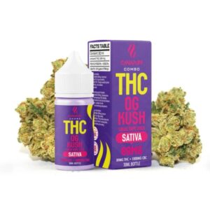 E Liquide THC Canapuff OG Kush 89mg 1000mg CBC 30ml