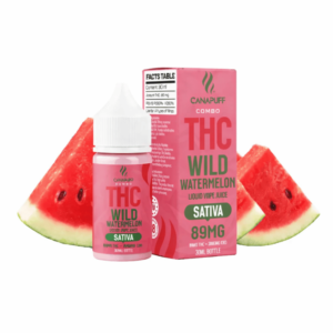 E Liquide THC 89mg 2000mg CBD Wild Watermelon 30ml Canapuff