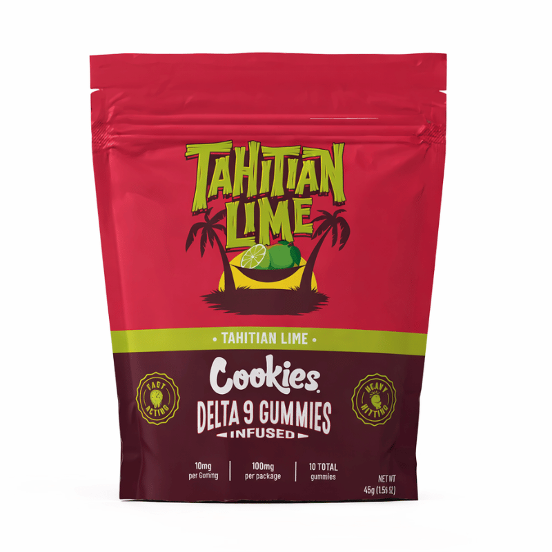 Gummies 10mg Tahitian Lime Cookies