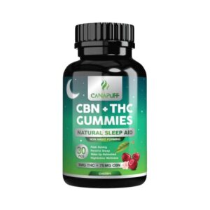 Gummies THC 150mg CBN 2250mg Cerise Canapuff