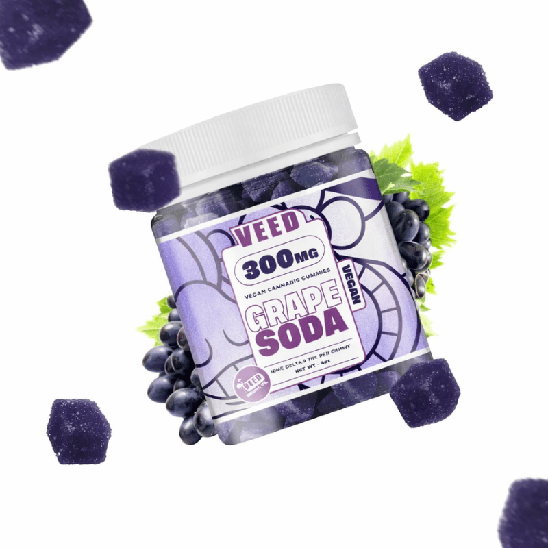 Gummies THC 300mg Grape Soda VEED