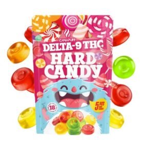 Gummies THC 50mg Hard Candy Canapuff