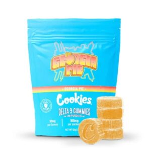 Gummies THC Delta 9 100mg Georgia Pie X10 10mggummy Cookies