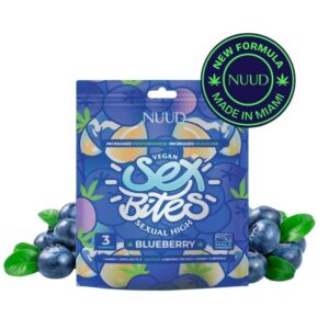 Gummies THC Delta 9 60mg Sex Bites Myrtille Pour Hommes X3 20mggummy Nuud