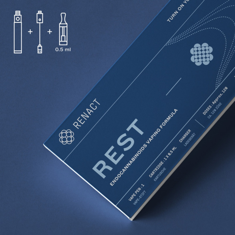 Kit Vaporisateur CBD 72 Rest Renact