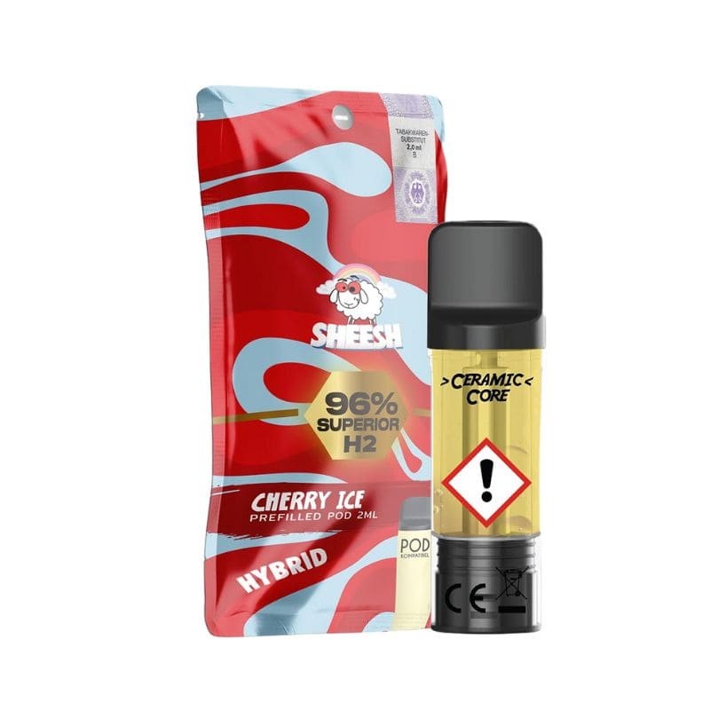Pod 10 OH HHC 96 Cherry Ice 2ml Sheesh