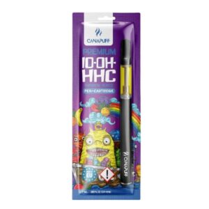 Puff 10 OH HHC 95 Rainbow Runtz 1 ML Rechargeable 300 Puffs Canapuff