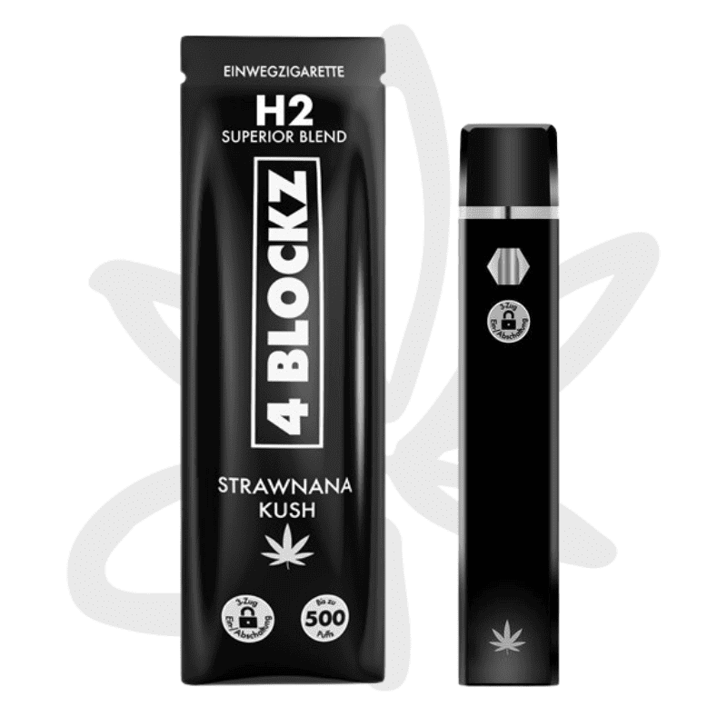 Puff 10 OH HHC 95 Strawnana Kush 500 Puffs 4 Blockz