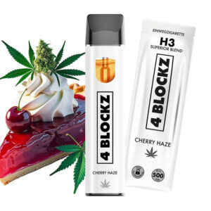 Puff H3 1ml Cherry Haze 4 Blockz