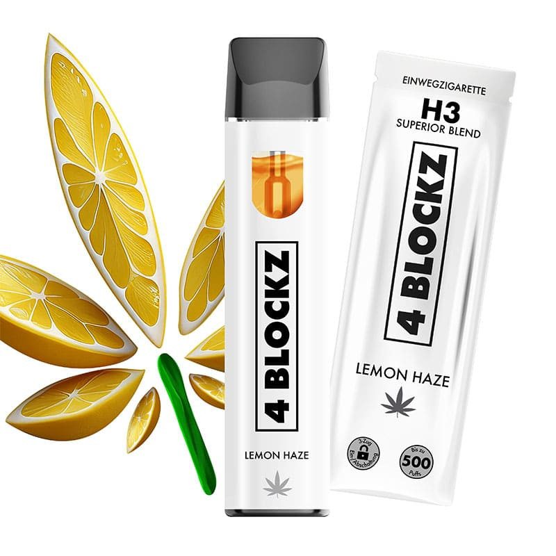 Puff H3 1ml Lemon Haze 4 Blockz