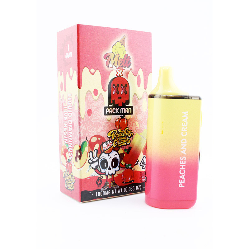 Puff Peach Cream 1000mg Packman