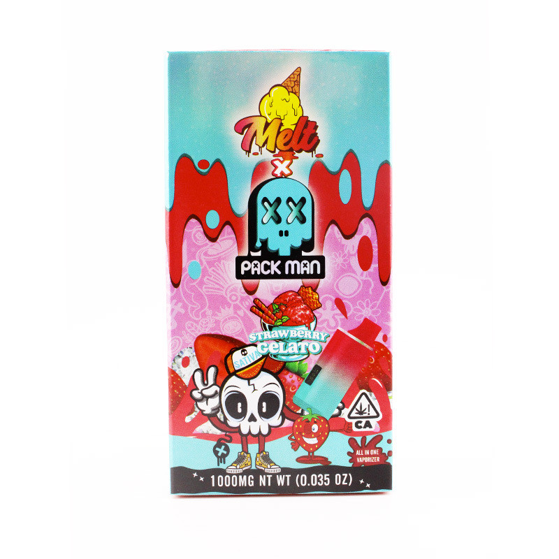 Puff Strawberry Gelato 1000mg Packman
