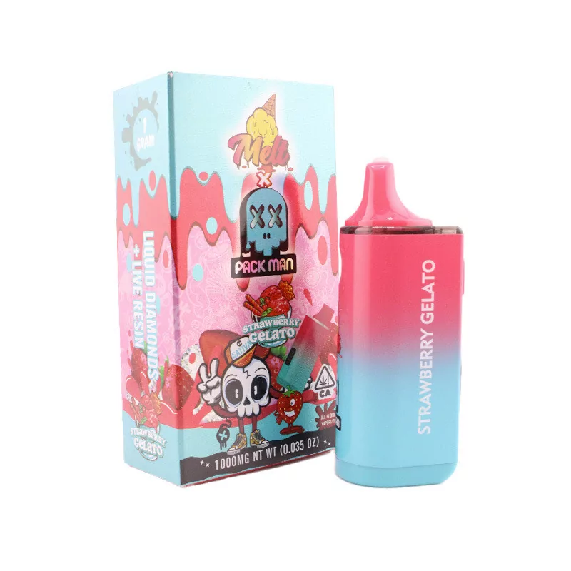 Puff Strawberry Gelato 1000mg Packman
