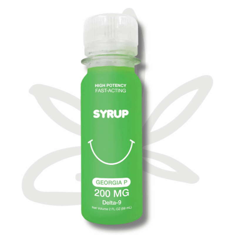 Sirop THC 200mg Peach Sweet Life