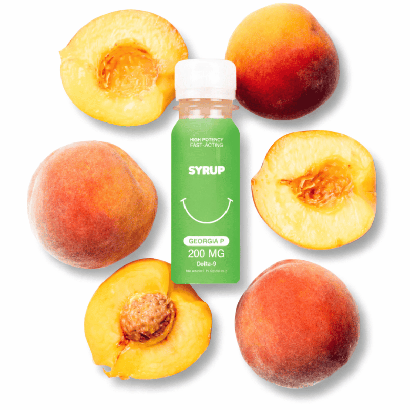 Sirop THC 200mg Peach Sweet Life