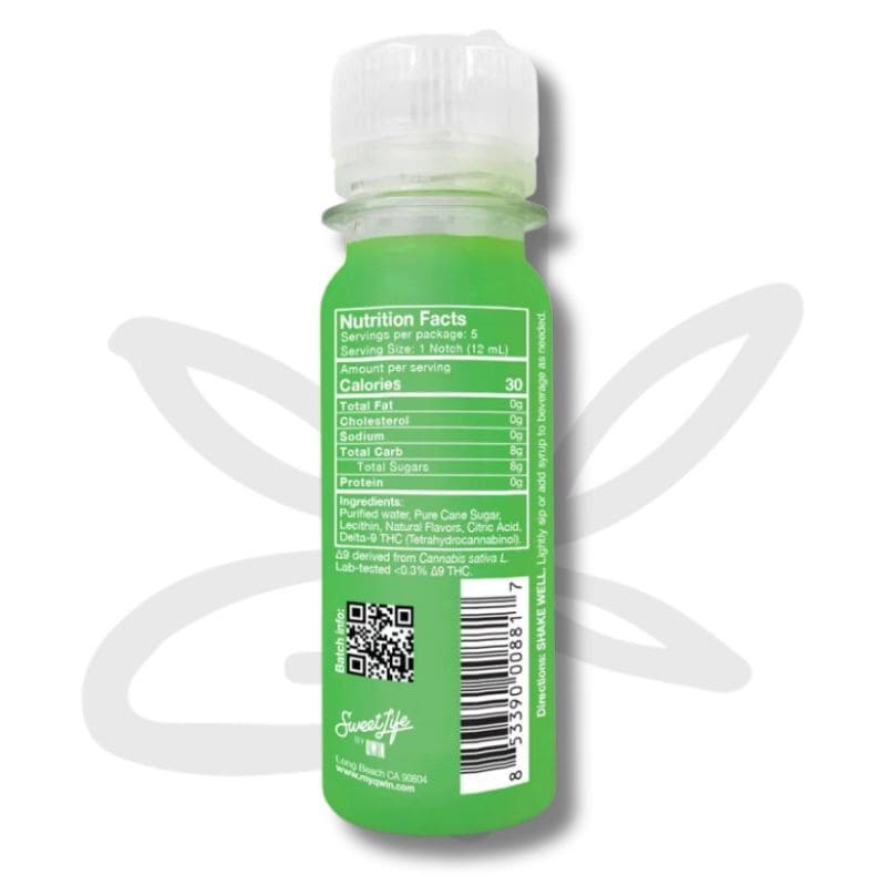 Sirop THC 200mg Tropical Punch Sweet Life