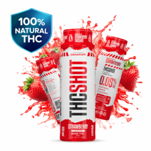 Sirop THC 30mg Strawberry 60ml Canapuff