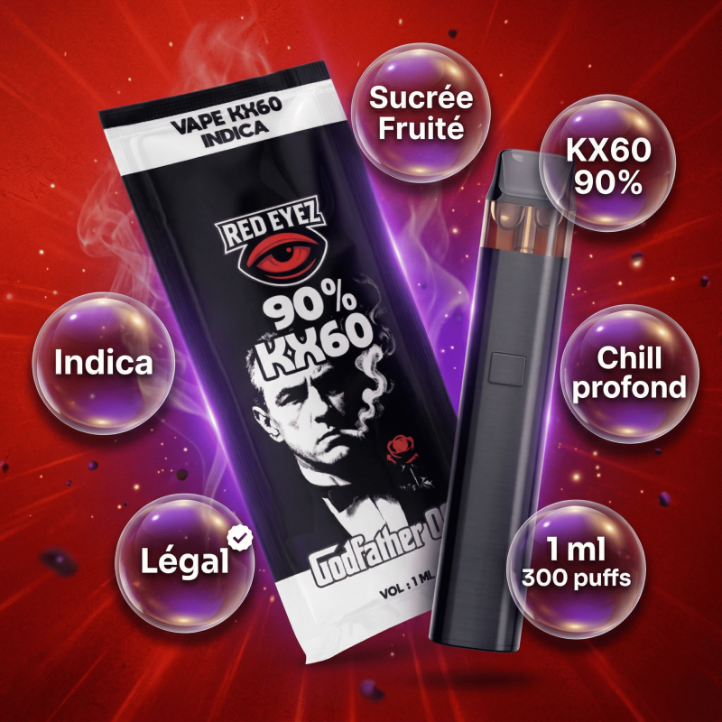 Vape 90 Kx60 Godfather Og Red Eyez