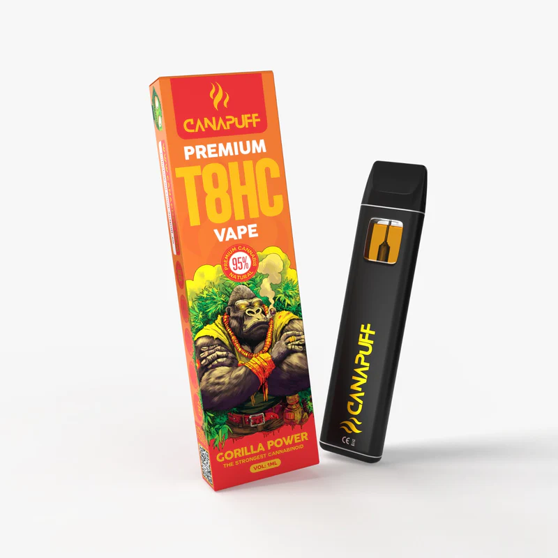 Vape T8hc Gorilla Power 1ml Canapuff
