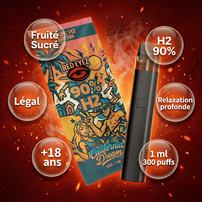Vape H2 California Dream Red Eyez