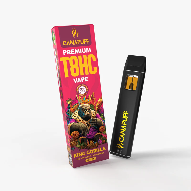Vape T8hc King Gorilla 1ml Canapuff