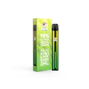 Vape Kiwi Lime Kush 2 ML True Taste Line Sheesh