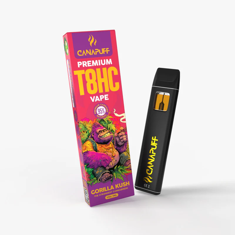 Vape T8hc Gorilla Kush 1ml Canapuff