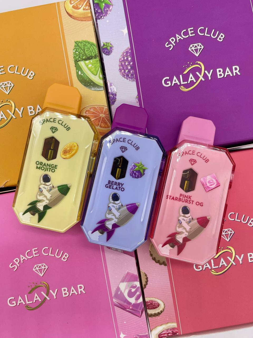 Space Club Disposable, Galaxy Bars