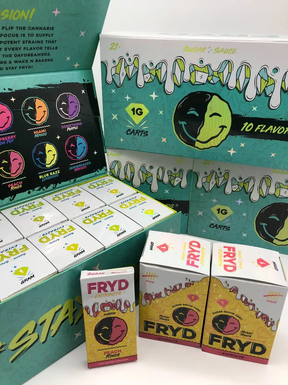 Fryd 1g Carts