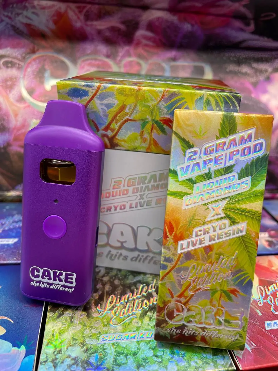 2g Cake Disposable