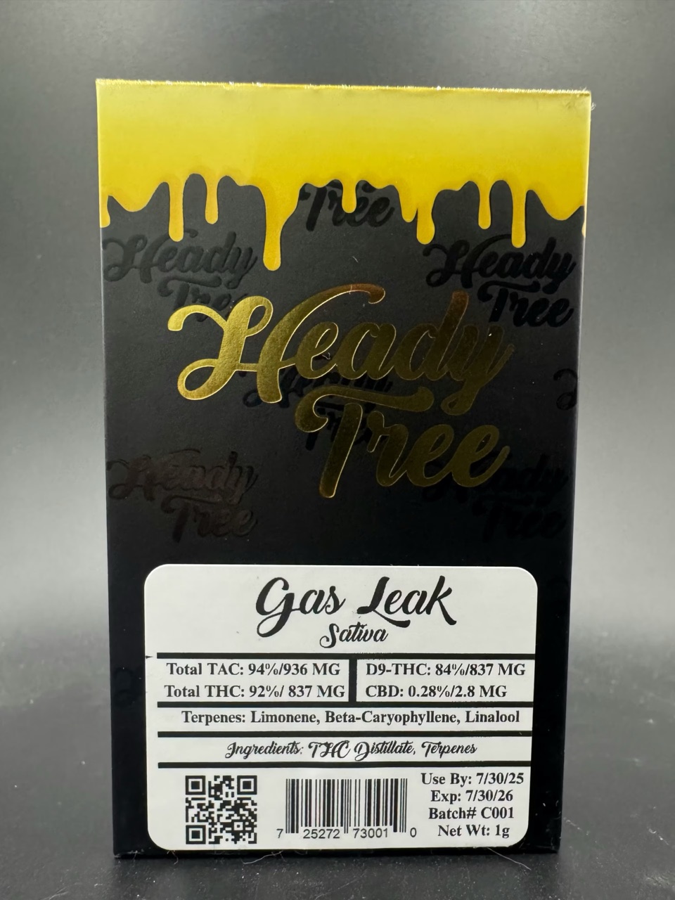 GASLEAK Premium THC Vape Cartridges (1.0 ml)