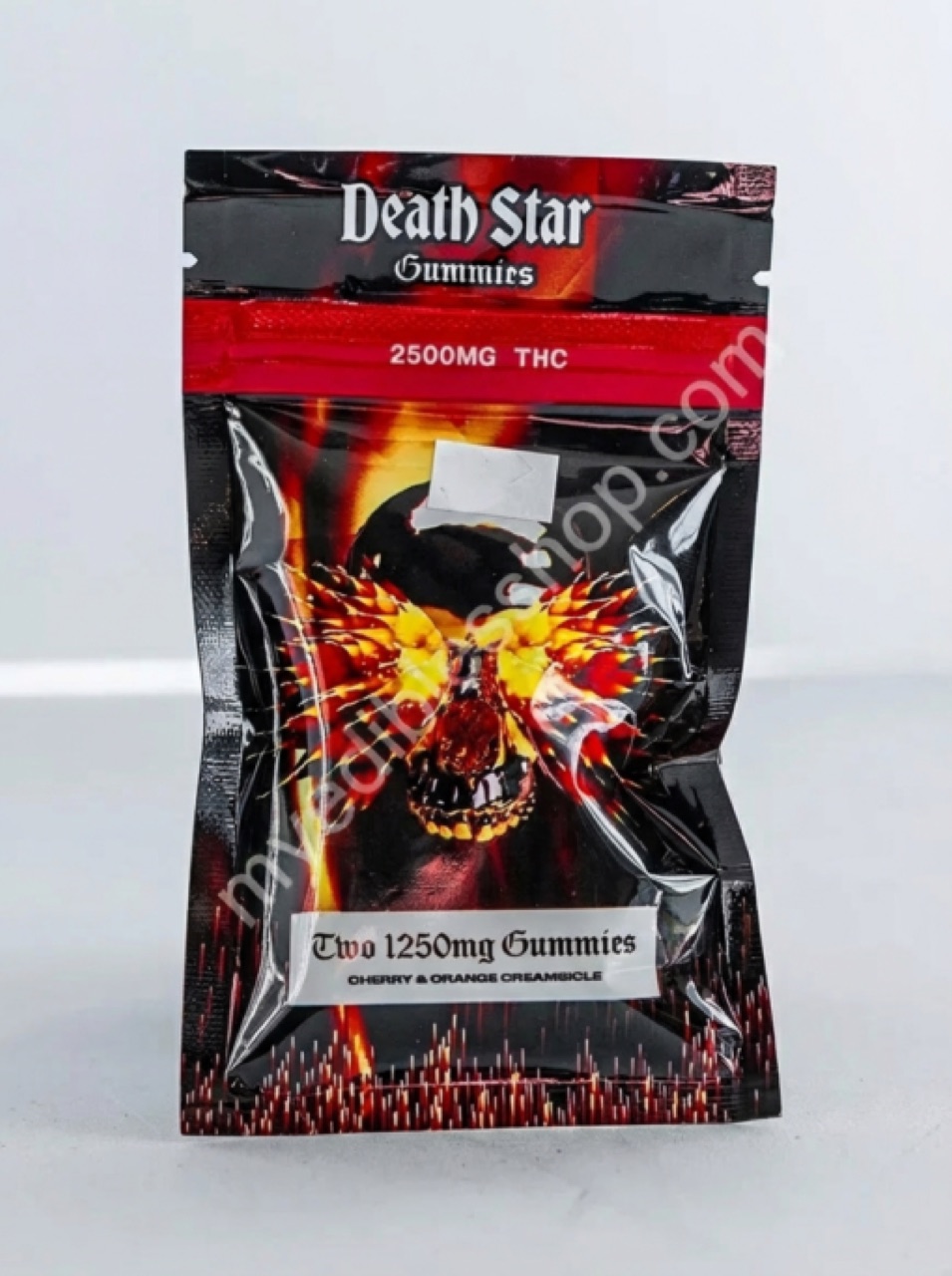 Death Star Gummies 5 (126mg THC) Orange & Creamsicle