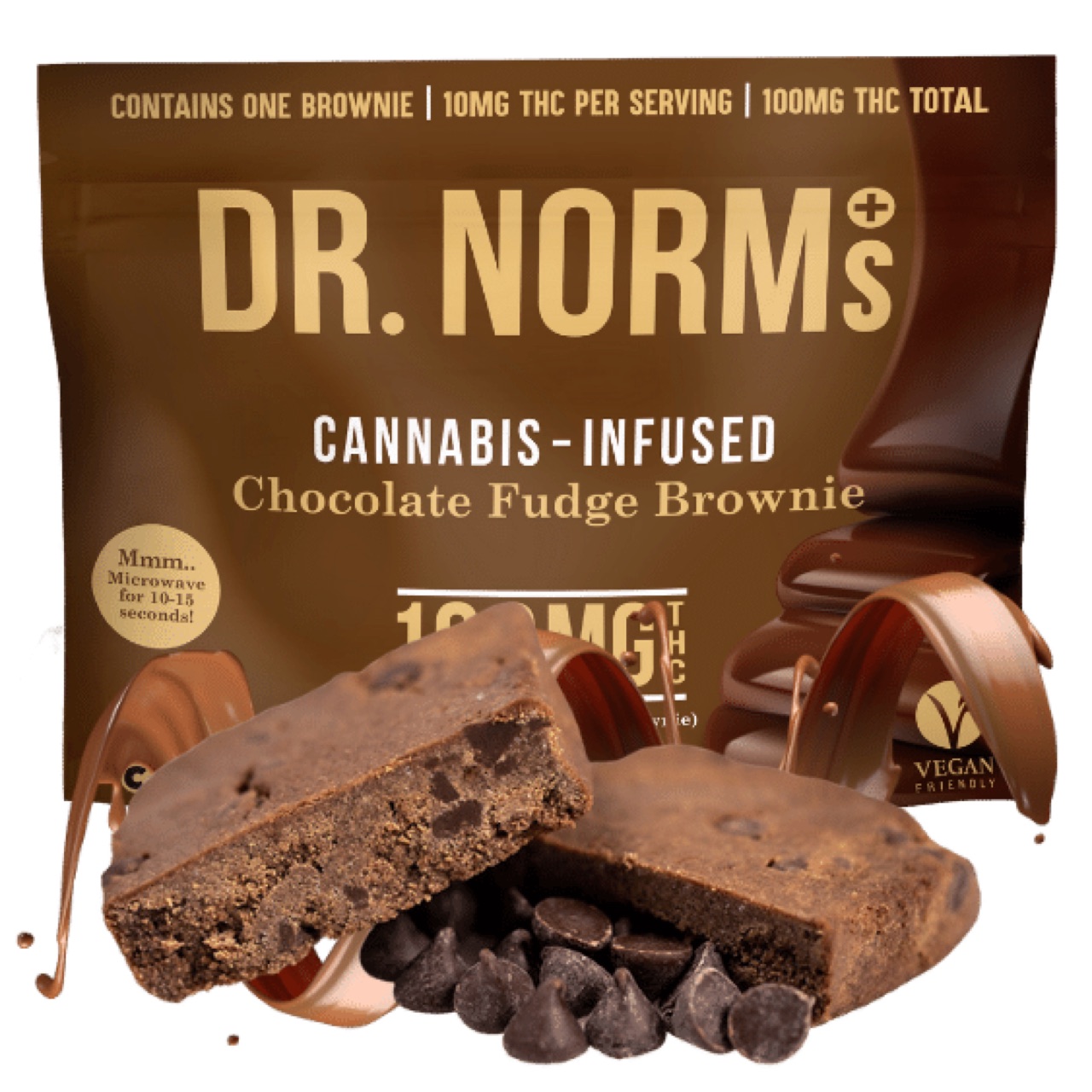 Vegan Chocolate Fudge Brownie