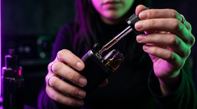 Comment recharger sa vape avec un e-liquide THC